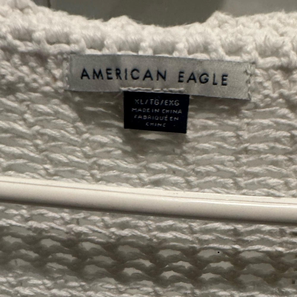 American Eagle Crochet Cardigan ~ size XL - Picture 2 of 2